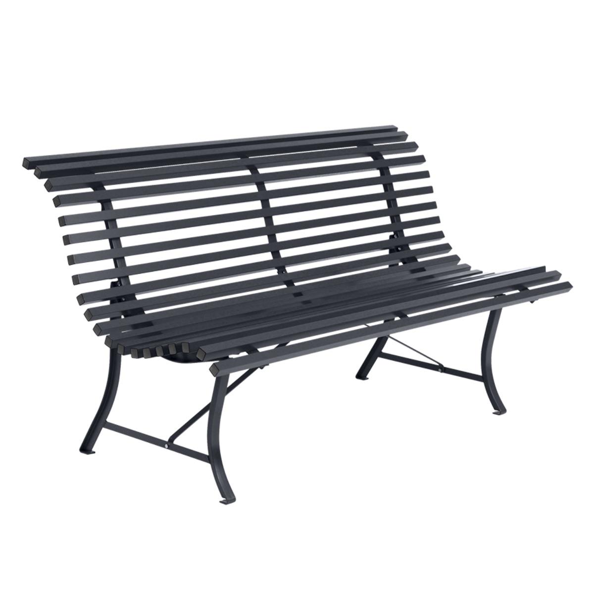 Banc 150cm LOUISIANE Fermob carbone