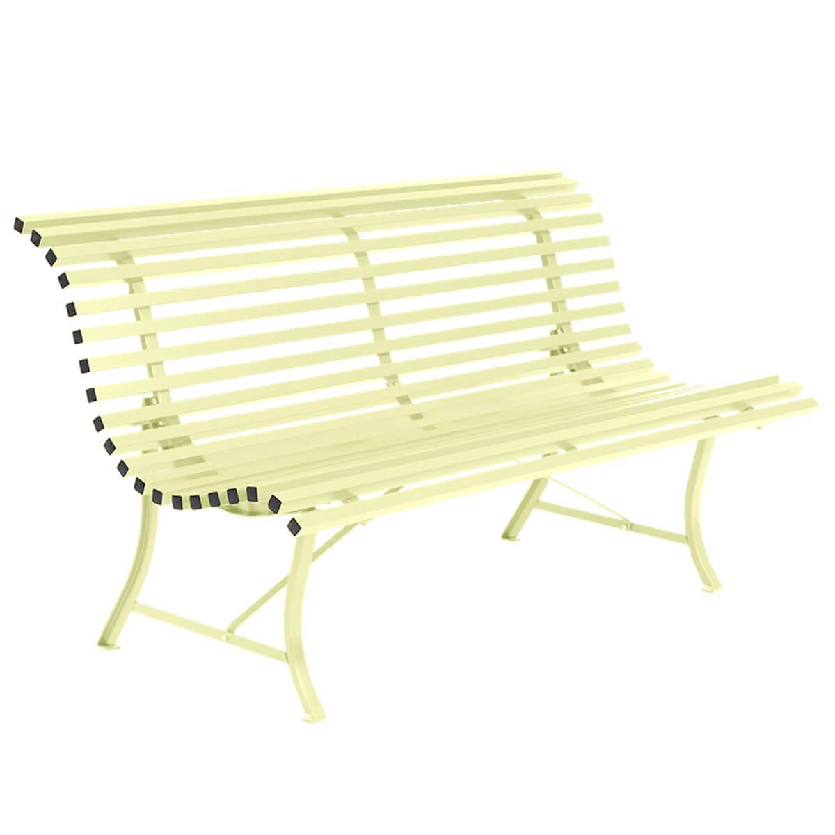 Banc 150cm LOUISIANE Fermob citron givré