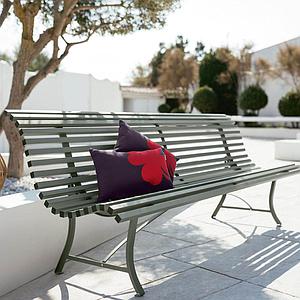 Banc 150cm LOUISIANE Fermob gris argile