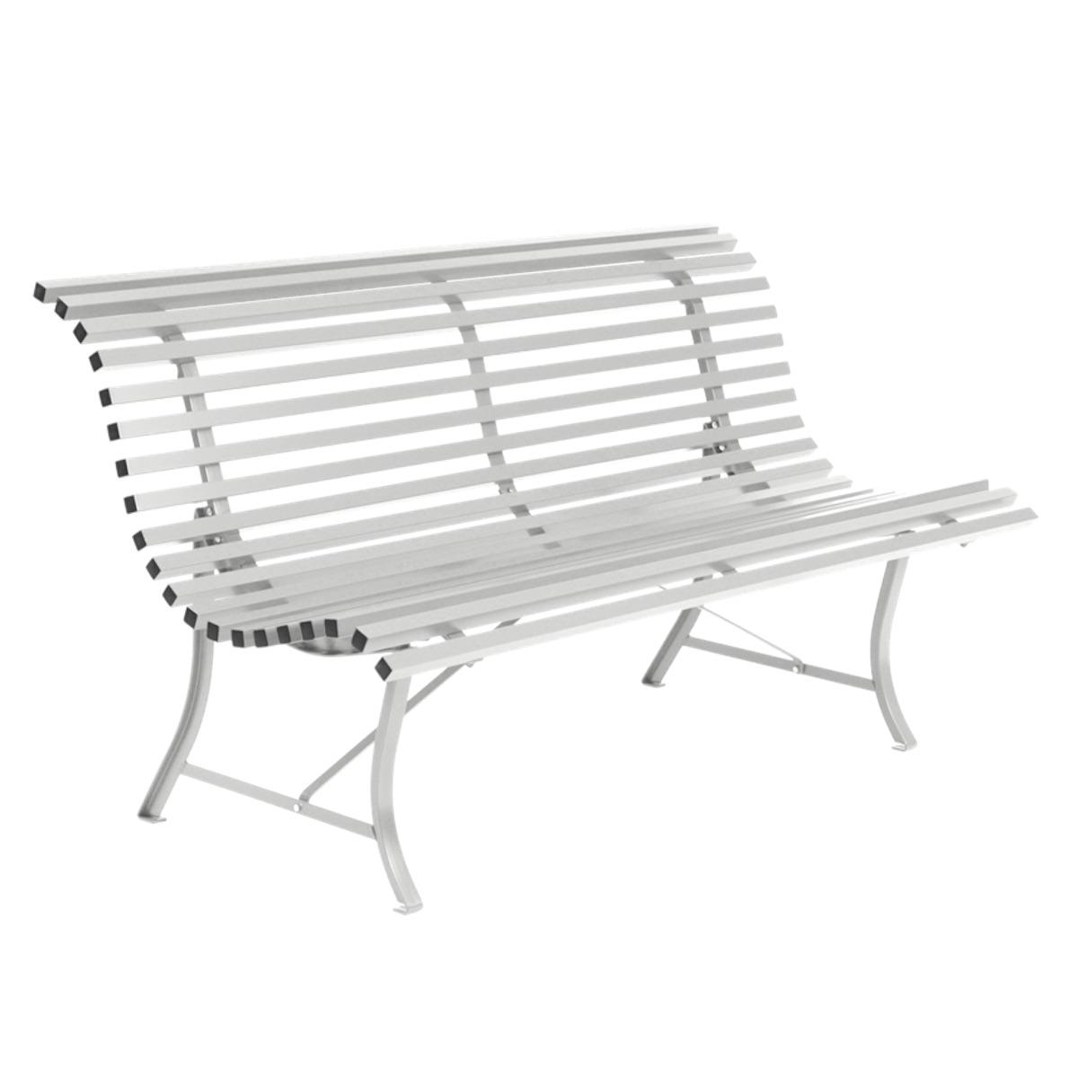 Banc 150cm LOUISIANE Fermob gris métal