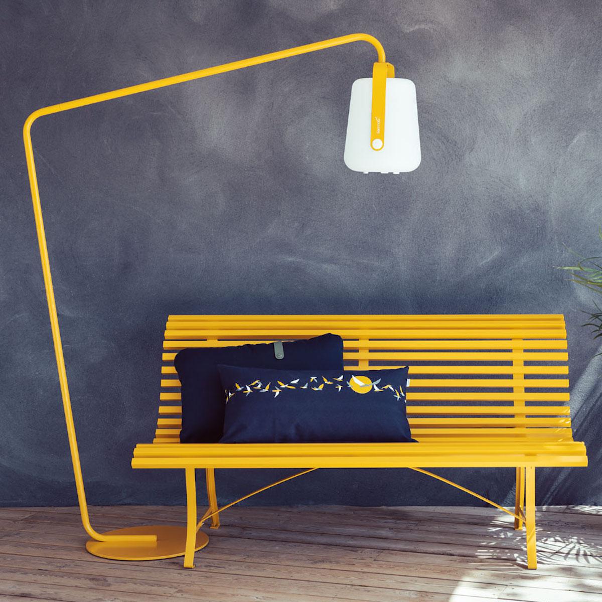 Banc 150cm LOUISIANE Fermob gris métal