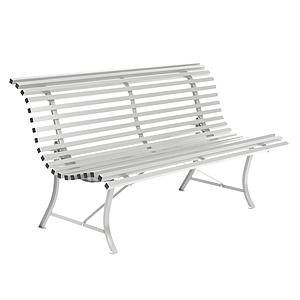Banc 150cm LOUISIANE Fermob gris métal
