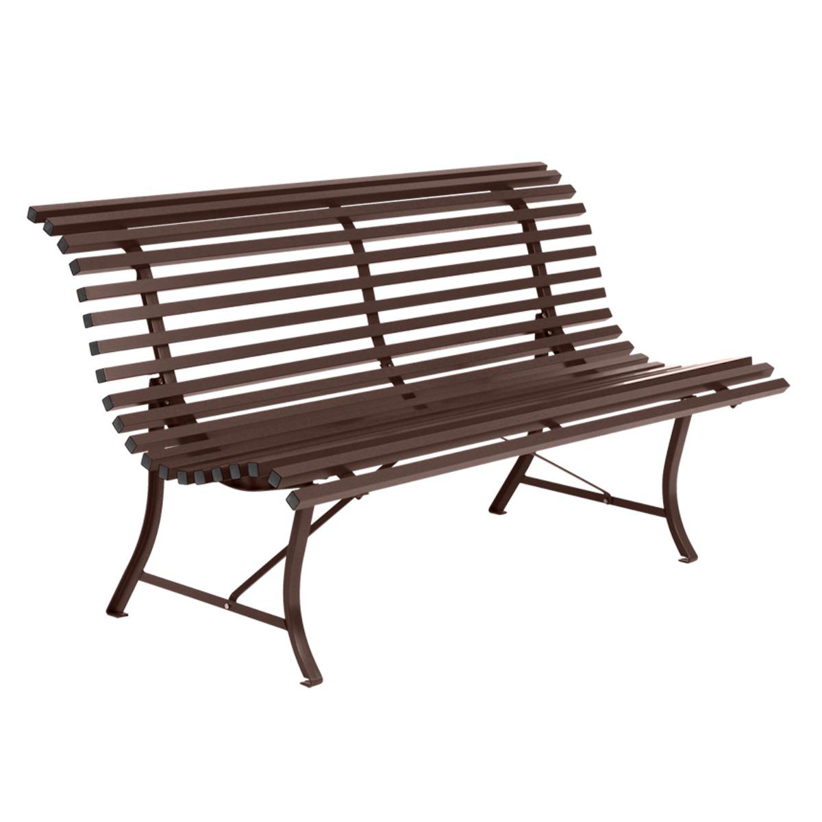 Banc 150cm LOUISIANE Fermob rouille