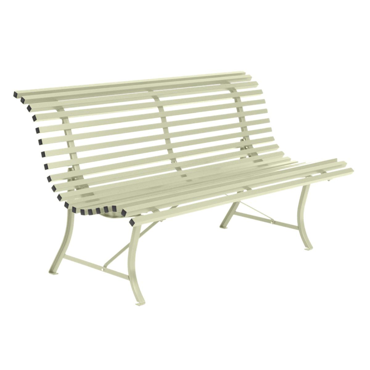 Banc 150cm LOUISIANE Fermob tilleul