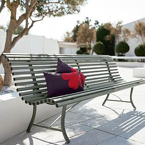 Banc 150cm LOUISIANE Fermob vert opaline
