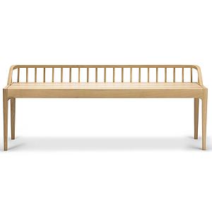 Banc 150cm SPINDLE Ethnicraft chêne