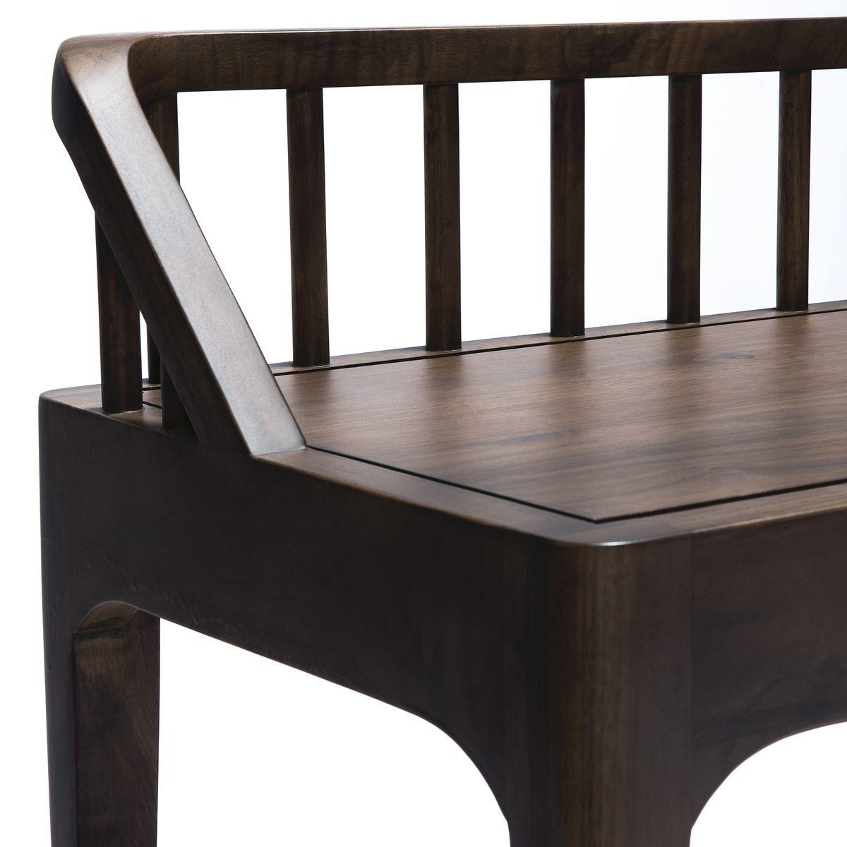 Banc 150cm SPINDLE Ethnicraft noyer