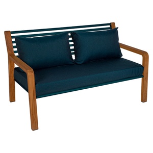 Banc 2 places SOMERSET Fermob bleu acapulco