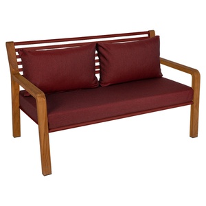 Banc 2 places SOMERSET Fermob rouge piment