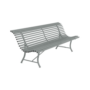 Banc 200cm LOUISIANE Fermob gris lapilli 