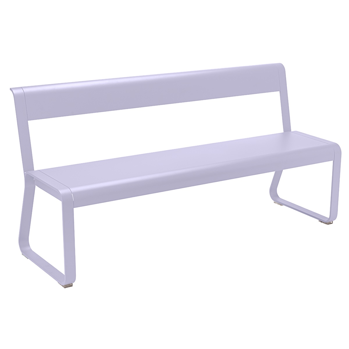 Banc avec dossier BELLEVIE Fermob guimauve