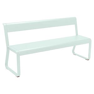 Banc avec dossier BELLEVIE Fermob menthe glaciale