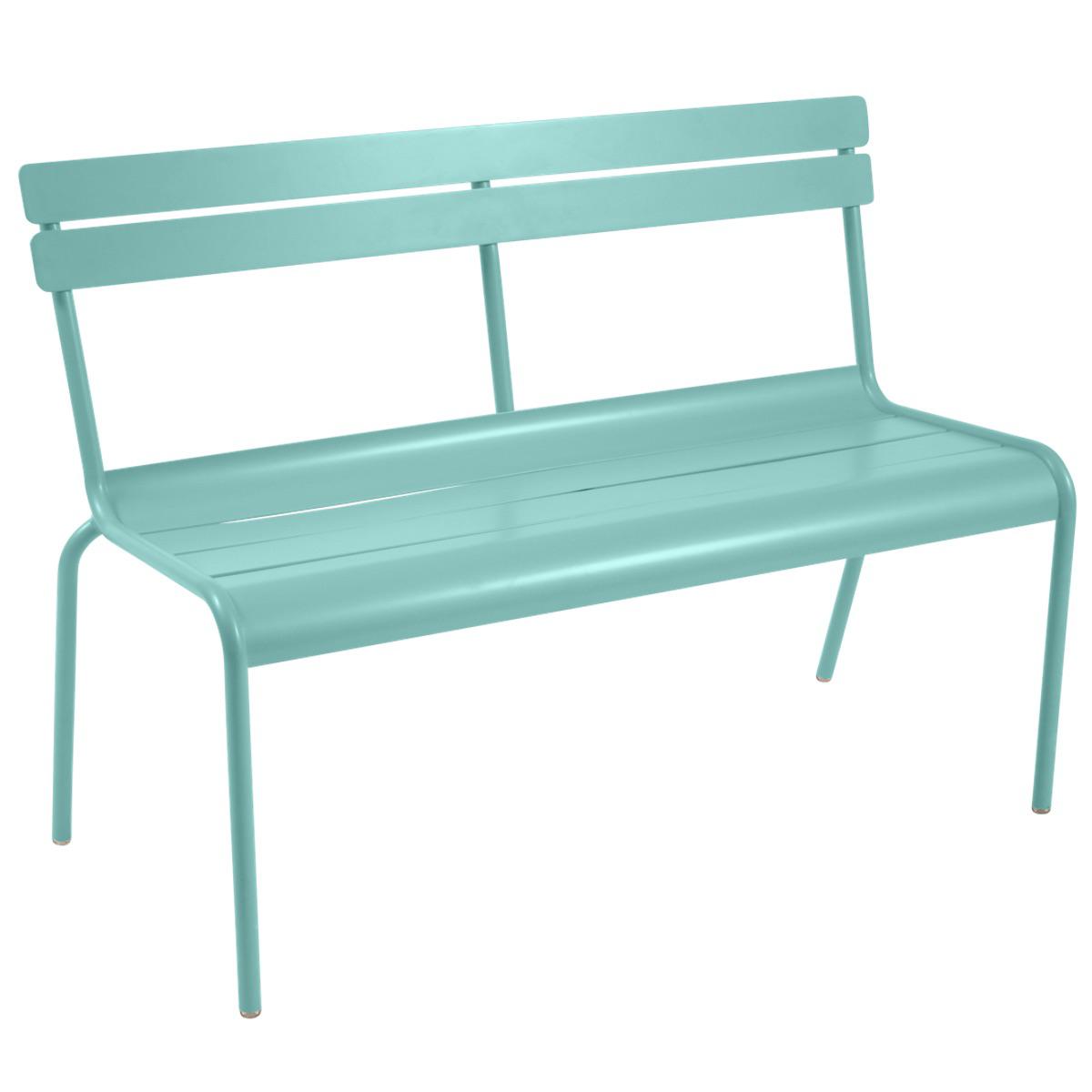 Banc avec dossier LUXEMBOURG Fermob Lagune