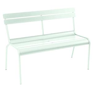 Banc avec dossier LUXEMBOURG Fermob menthe glaciale