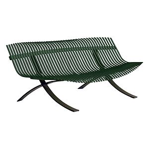 Banc CHARIVARI Fermob cèdre