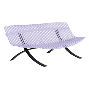 Banc CHARIVARI Fermob guimauve