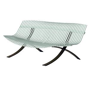 Banc CHARIVARI Fermob menthe glaciale