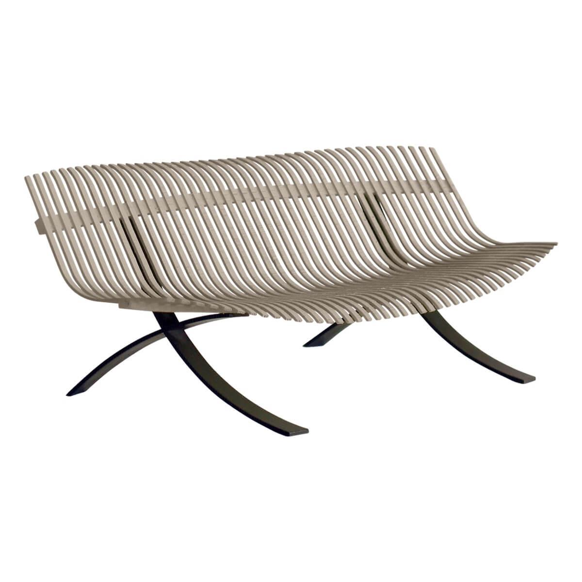 Banc CHARIVARI Fermob Muscade