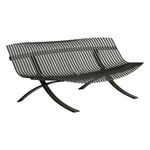 Banc CHARIVARI Fermob romarin