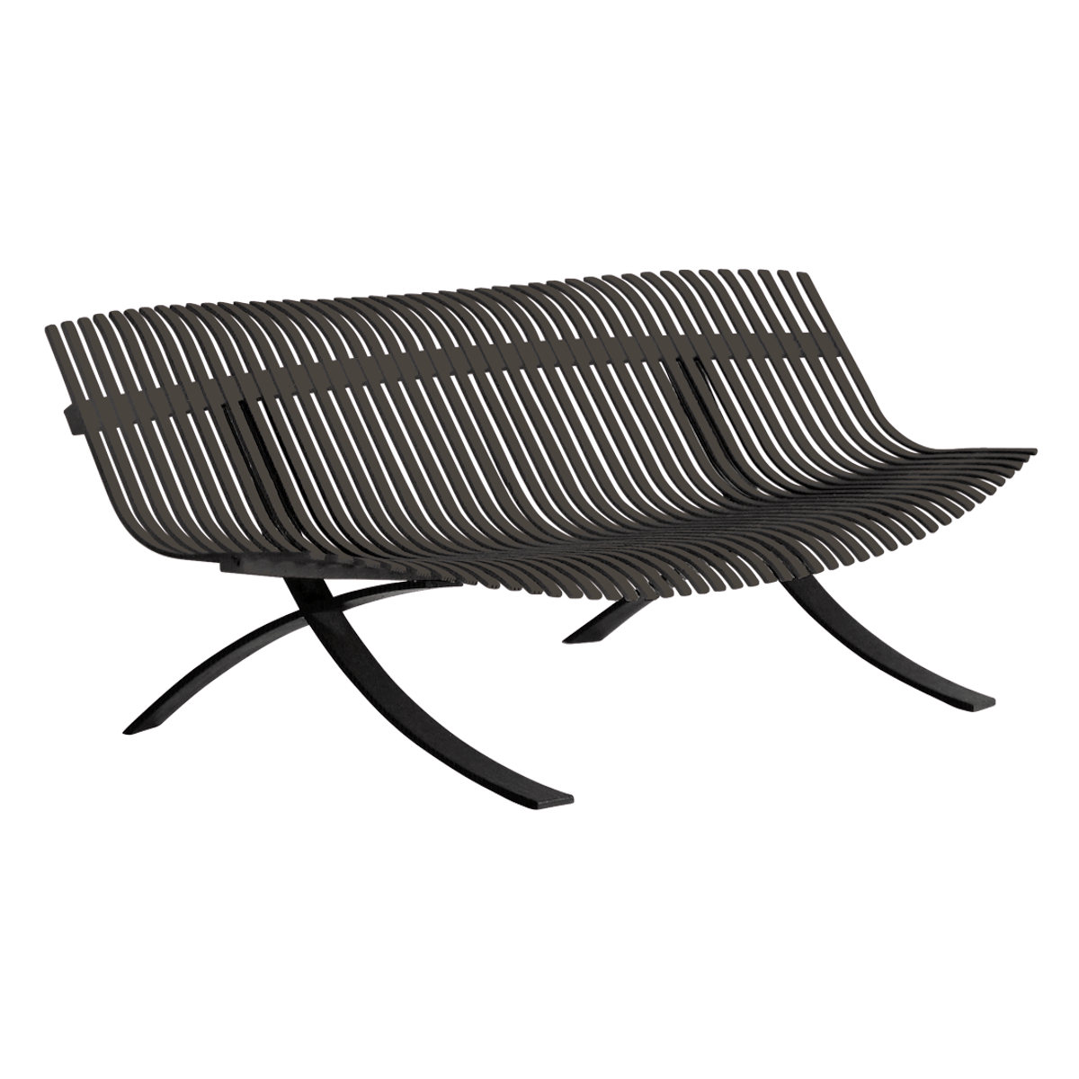 Banc CHARIVARI Fermob tonka 