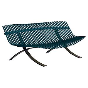 Banc CHARIVARI Fermobbleu acapulco