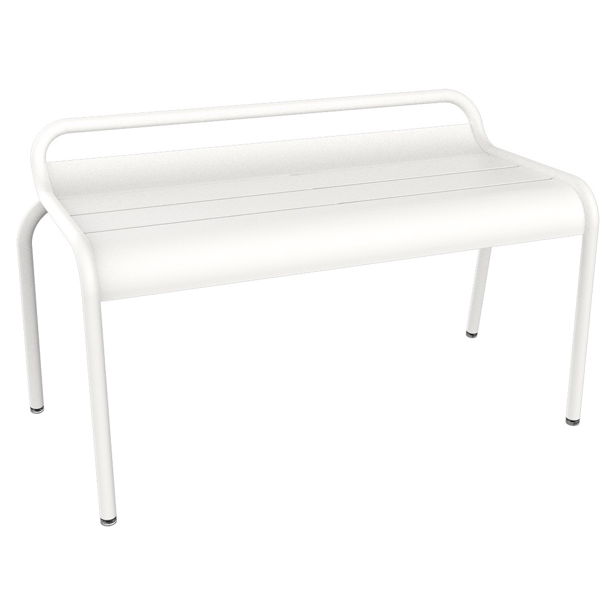 Banc compact 2P LUXEMBOURG  Fermob Blanc coton