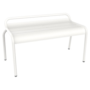 Banc compact 2P LUXEMBOURG  Fermob Blanc coton