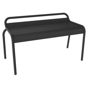 Banc compact 2P LUXEMBOURG  Fermob carbone