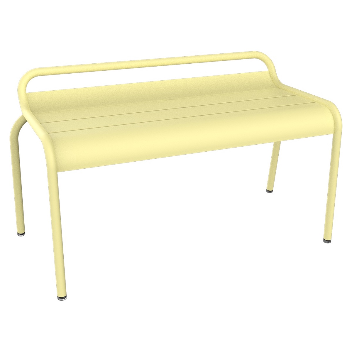 Banc compact 2P LUXEMBOURG  Fermob citron givré