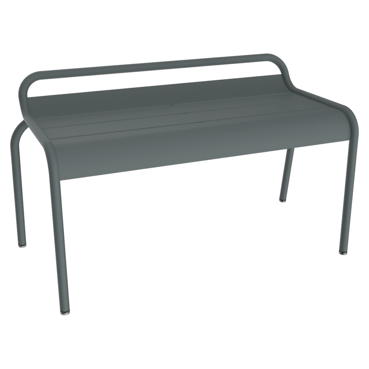 Banc compact 2P LUXEMBOURG  Fermob gris orage