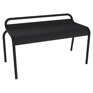 Banc compact 2P LUXEMBOURG  Fermob réglisse