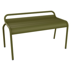 Banc compact 2P LUXEMBOURG Fermob vert pesto
