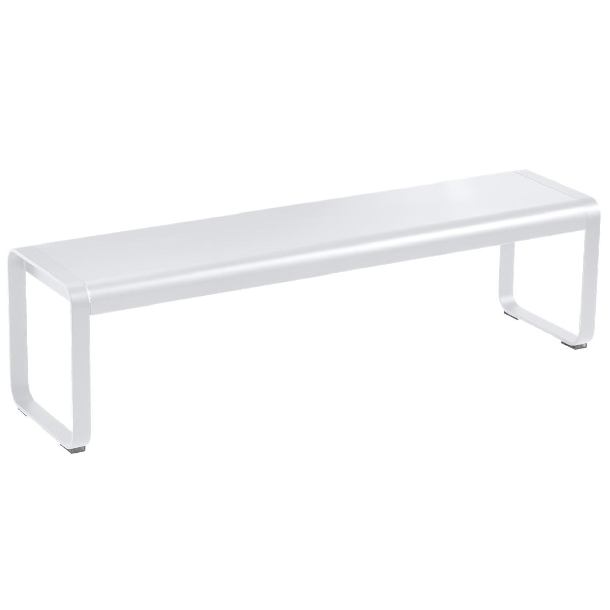 Banc de jardin BELLEVIE Fermob Blanc coton