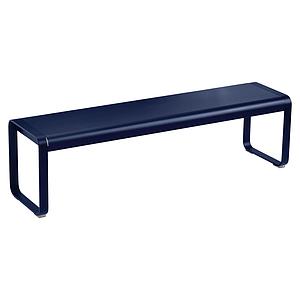 Banc de jardin BELLEVIE Fermob Bleu Abysse