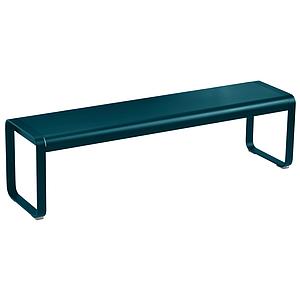 Banc de jardin BELLEVIE Fermob bleu acapulco