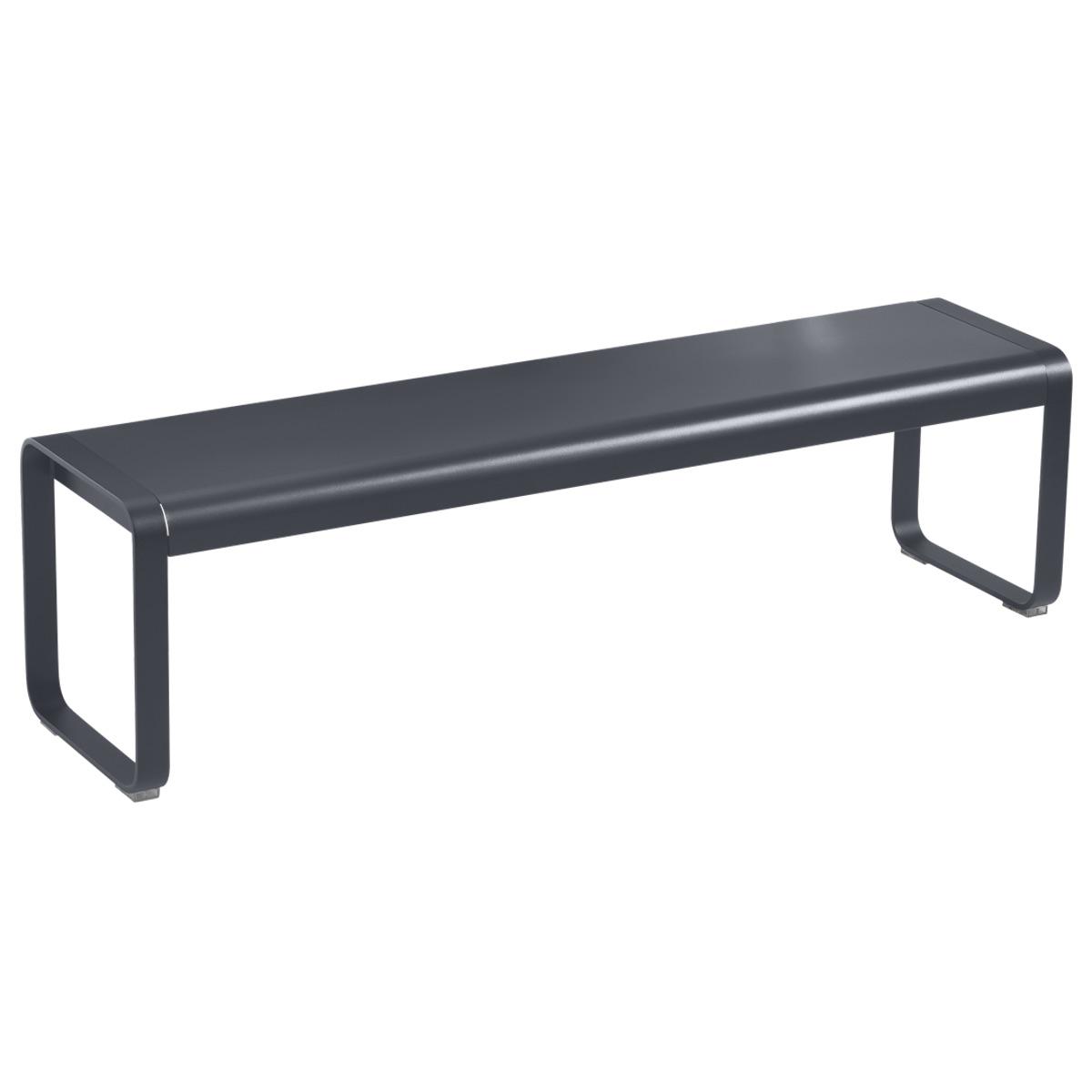 Banc de jardin BELLEVIE Fermob Gris carbone