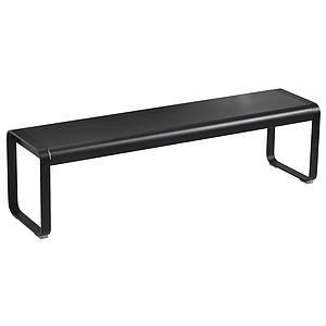 Banc de jardin BELLEVIE Fermob Noir réglisse