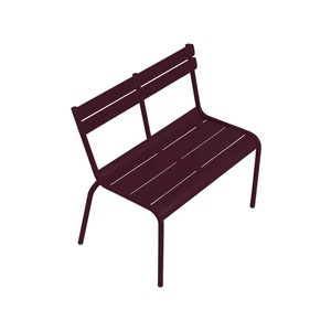 Banc LUXEMBOURG KIDS Fermob cerise noire 
