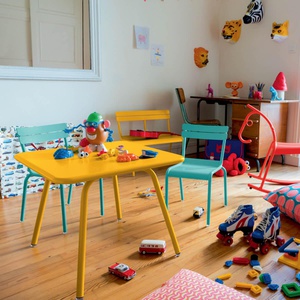 Banc LUXEMBOURG KIDS Fermob gris lapilli