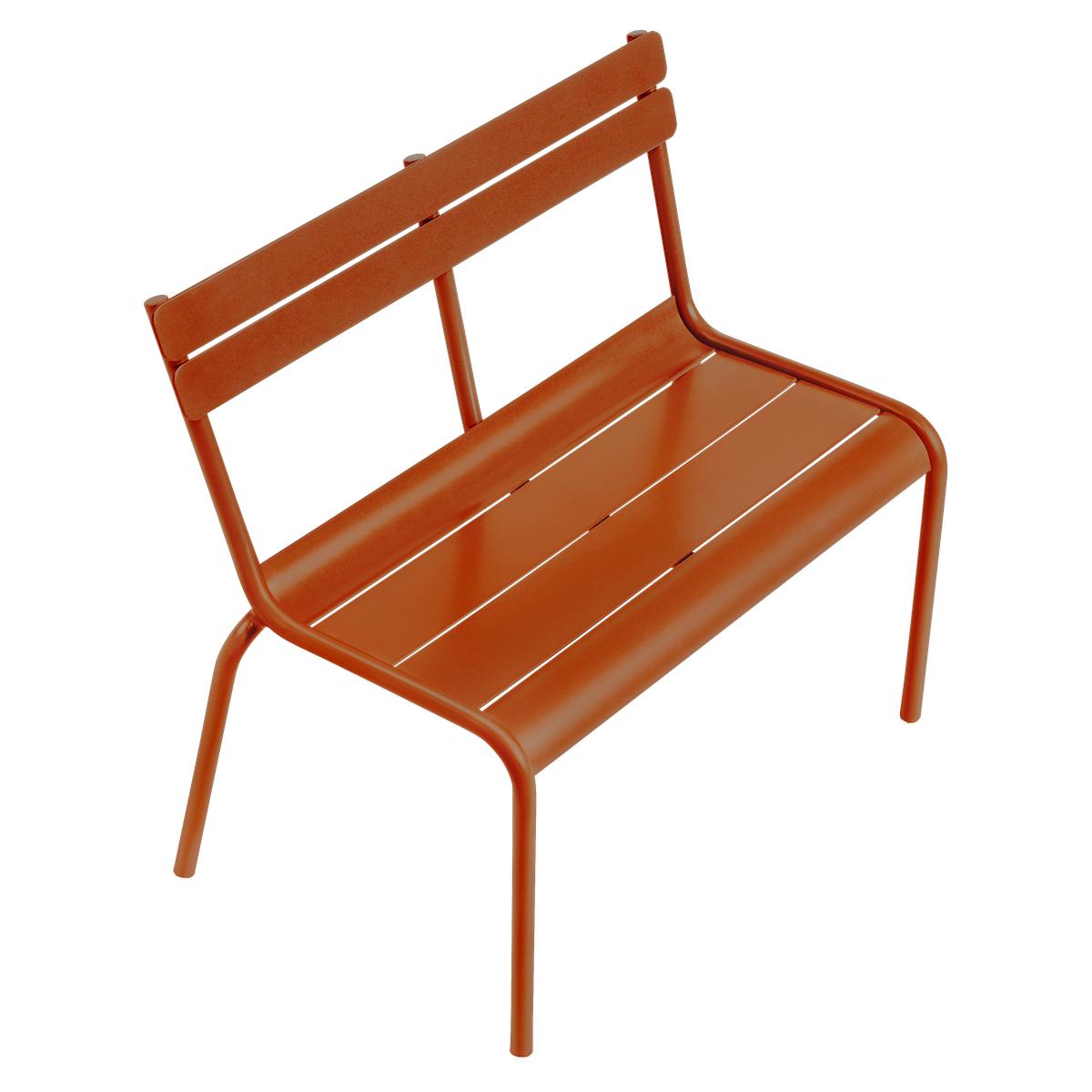 Banc LUXEMBOURG KIDS Fermob orange confite