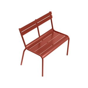 Banc LUXEMBOURG KIDS Fermob rouge ocre