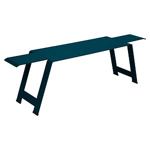 Banc ORIGAMI Fermob bleu acapulco