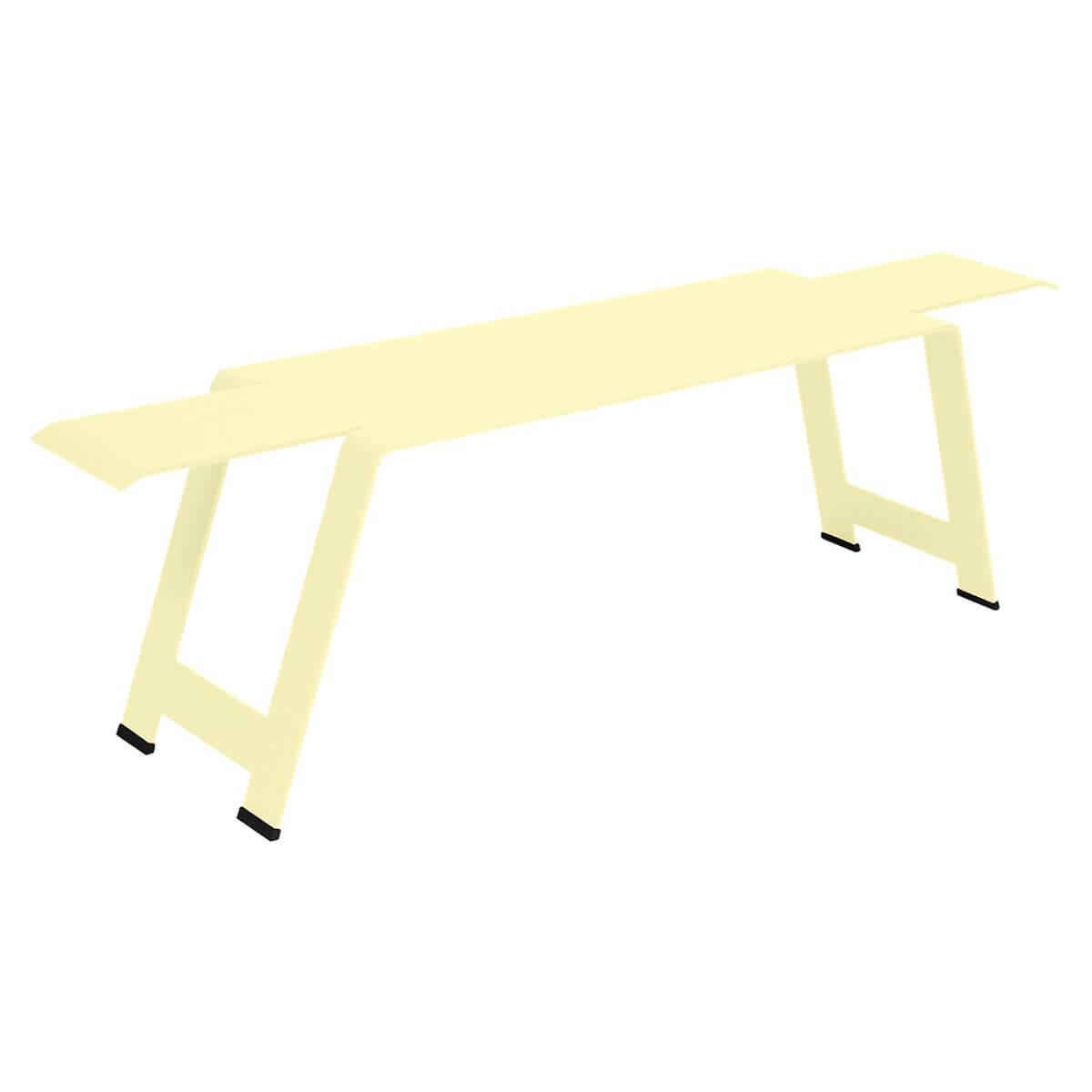 Banc ORIGAMI Fermob citron givré