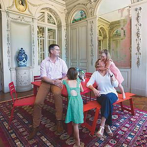 Banc ORIGAMI Fermob gris argile