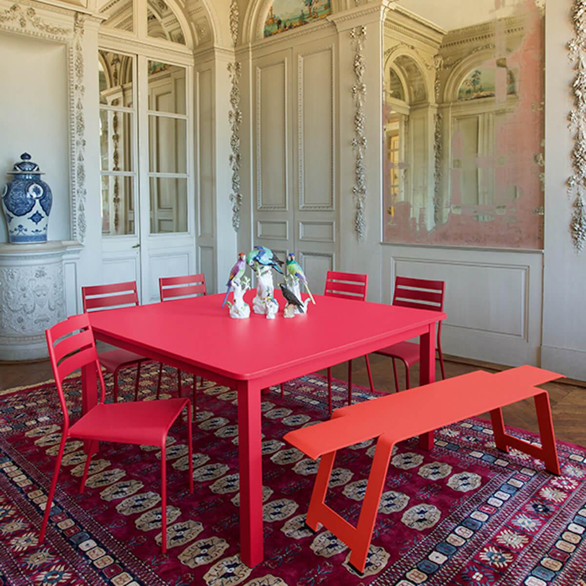 Banc ORIGAMI Fermob vert opaline