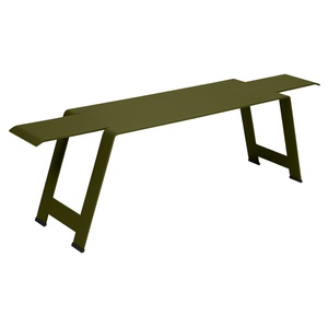 Banc ORIGAMI Fermob vert pesto