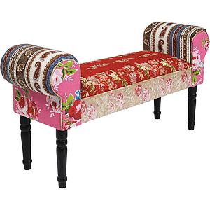 Banc PATCHWORK Kare Design rouge