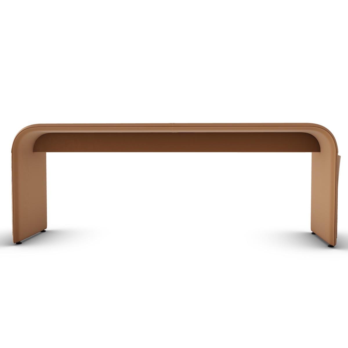 Banc SHAPE Calligaris cognac