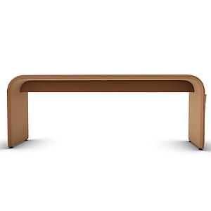 Banc SHAPE Calligaris cognac
