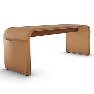 Banc SHAPE Calligaris cognac
